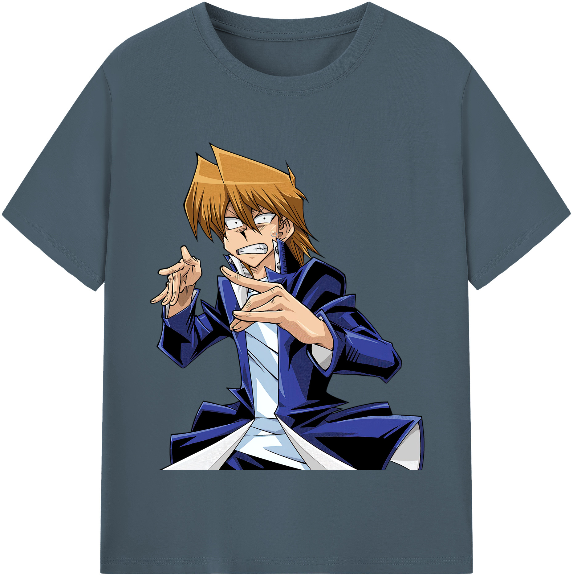 （画像用） 遊☆戯☆王 Yu-Gi-Oh! 綿100％半袖Tシャツ（フロントプリント）